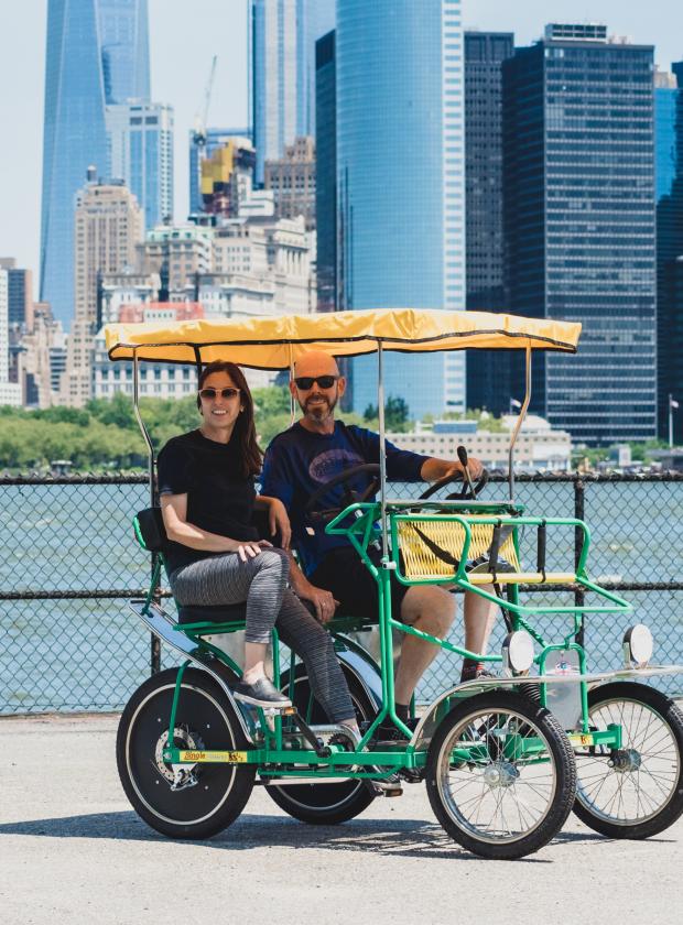 Governors Island Bike & Surrey Rentals Blazing Saddles